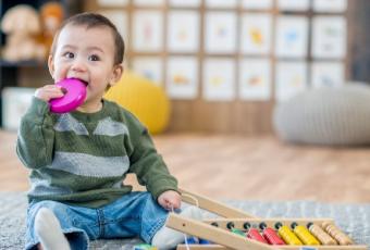 Toddler Playing