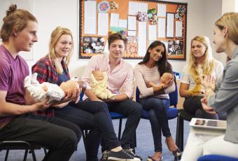 Babysitting class at Denver YMCA