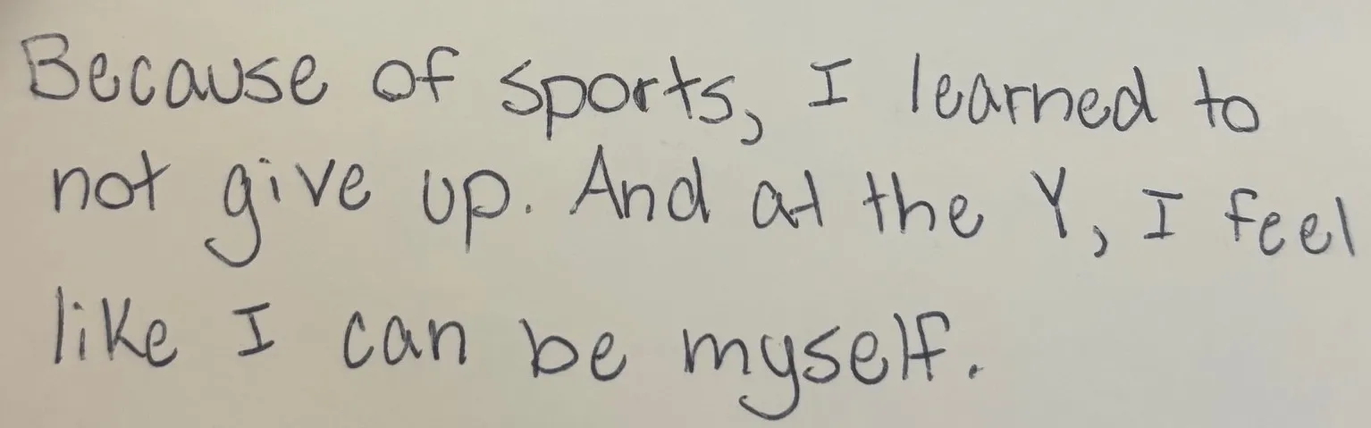 Youth Sports Testimonial