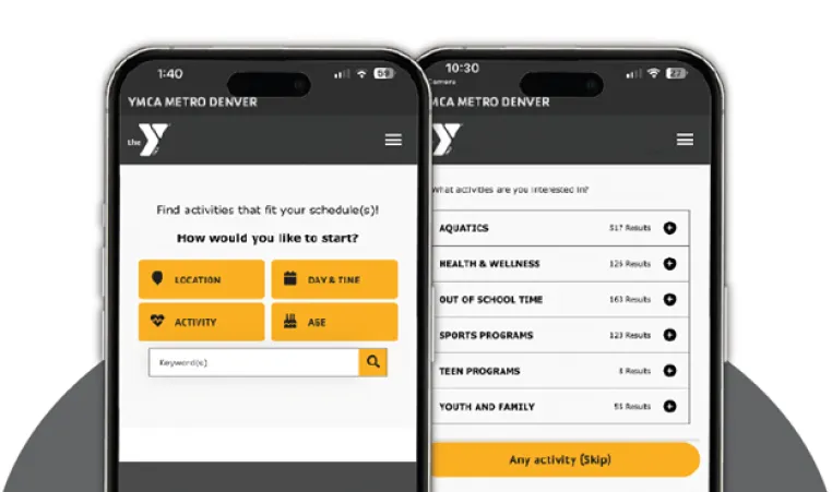 YMCA Activity Finder